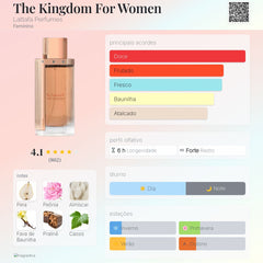 The Kingdom Lattafa Eau De Parfum 100ml Feminino