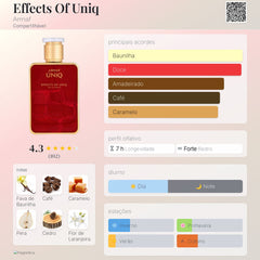 Armaf Uniq Effects Of Uniq Eau De Parfum 100ml