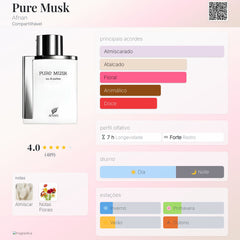 Pure Musk Afnan Eau de Parfum 100ml Unisex