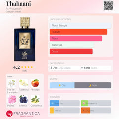 Thahaani Al Wataniah Eau De Parfum 100ml Unisex