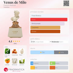 Venus de Milo French Avenue Extrait de Parfum 100ml Feminino